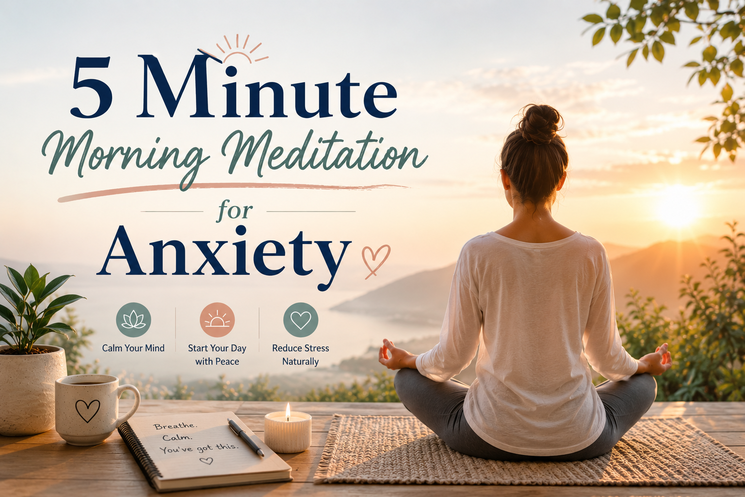 5 Minute Morning Meditation for Anxiety